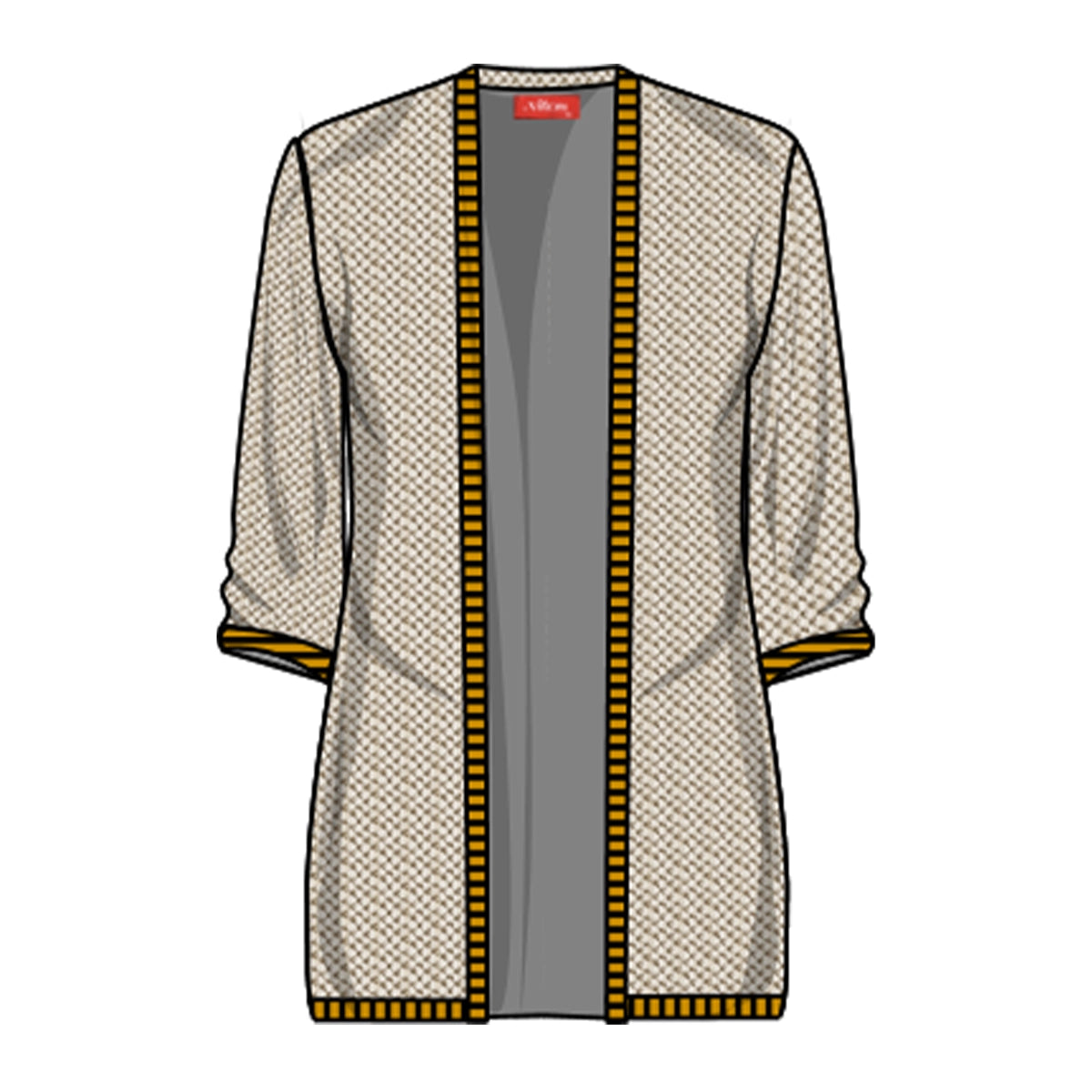 Cárdigan recto Keisha