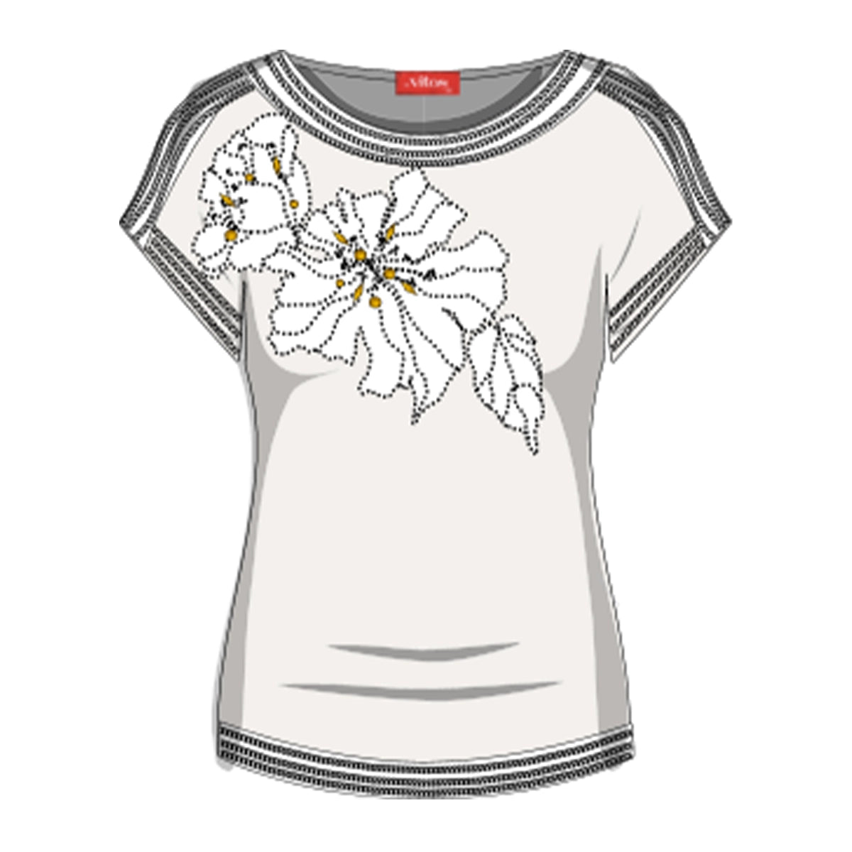 Túnica Jacquard Leonor