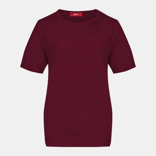 Blusa manga corta escote redondo -  C0005 Invierno