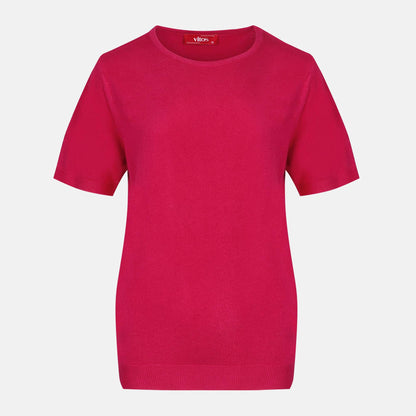 Blusa manga corta escote redondo -  C0005 Atemporales