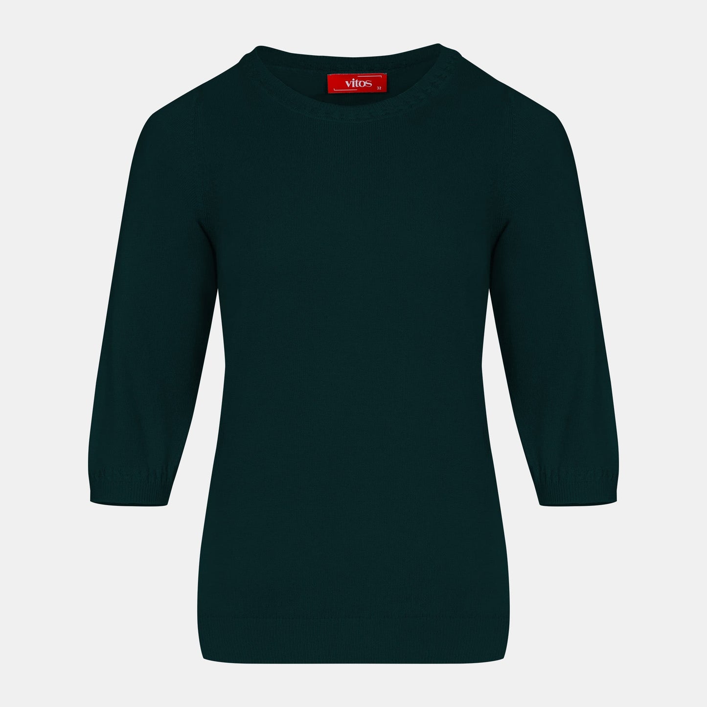 Blusa punto trenza estructura manga 3/4 - C0006 Invierno
