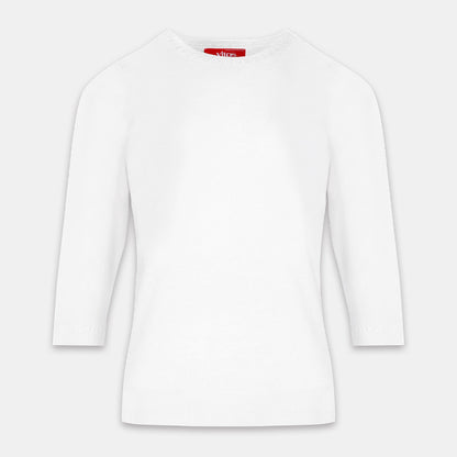 Blusa punto trenza estructura manga 3/4 - C0006 Clasico