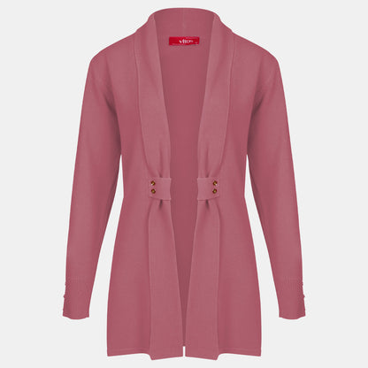 Cardigan solapa con botones - C8010 Invierno
