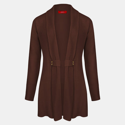 Cardigan solapa con botones - C8010 Invierno