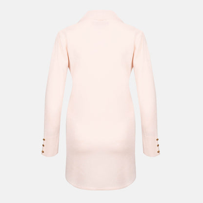 Cardigan solapa con botones - C8010 Atemporales