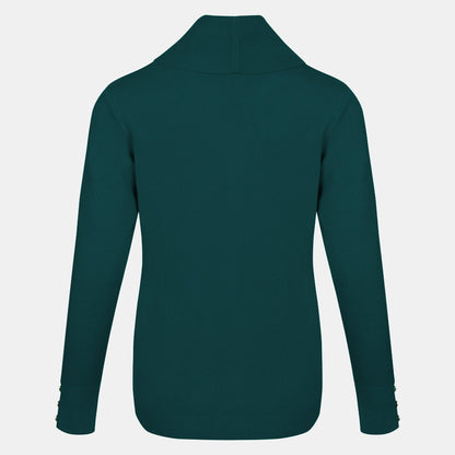 Sueter cuello chal  - Co009 Invierno