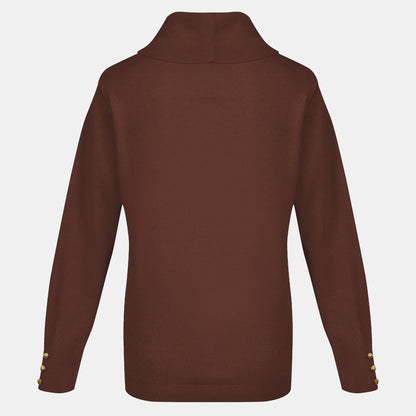Sueter cuello chal  - Co009 Invierno
