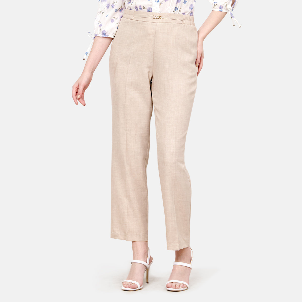 Pantalón ligero con herraje Savannha CANDACE