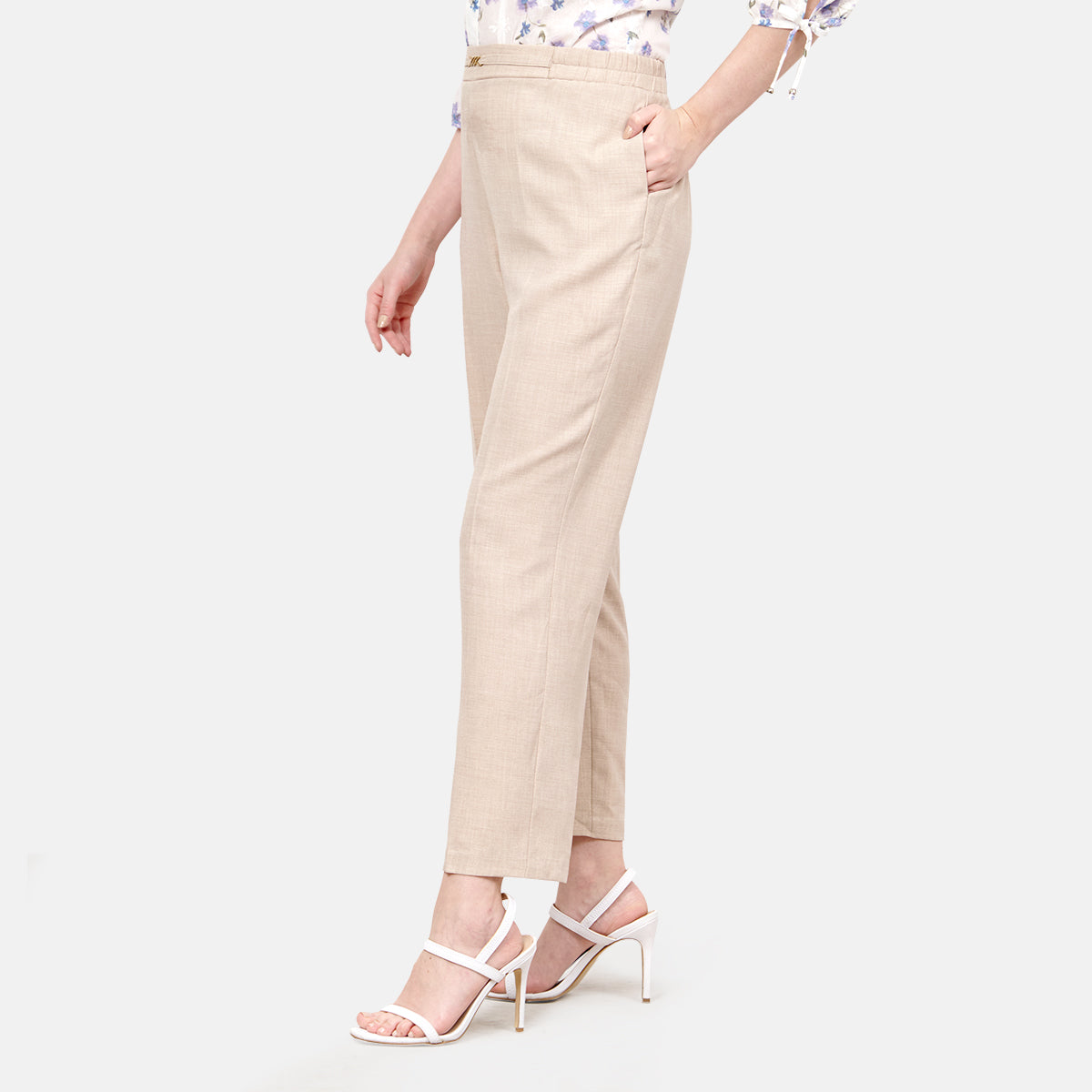 Pantalón ligero con herraje Savannha CANDACE