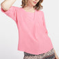 Blusa escote V manga 3/4 Estefania