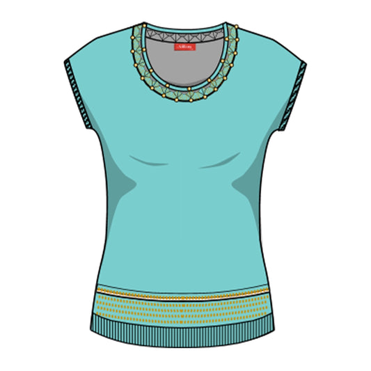 Blusa de punto con detale Catalina