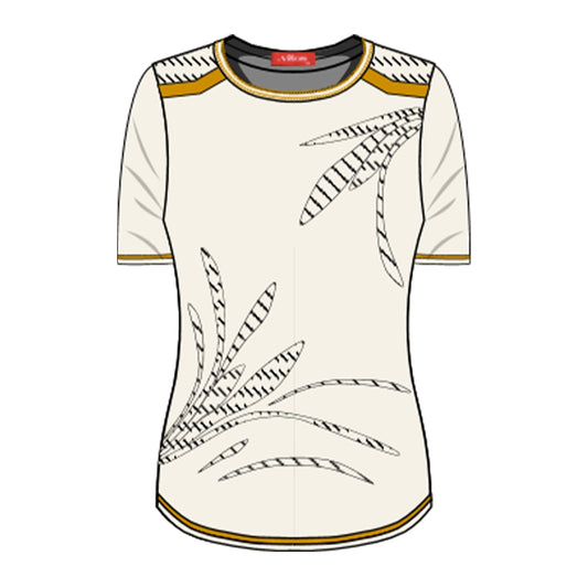 Blusa tejida con detalle en puntada Keisha