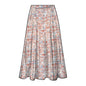 Falda estampada plisada Maeli