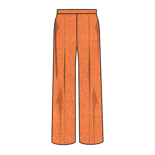 Pantalón recto naranja Keisha