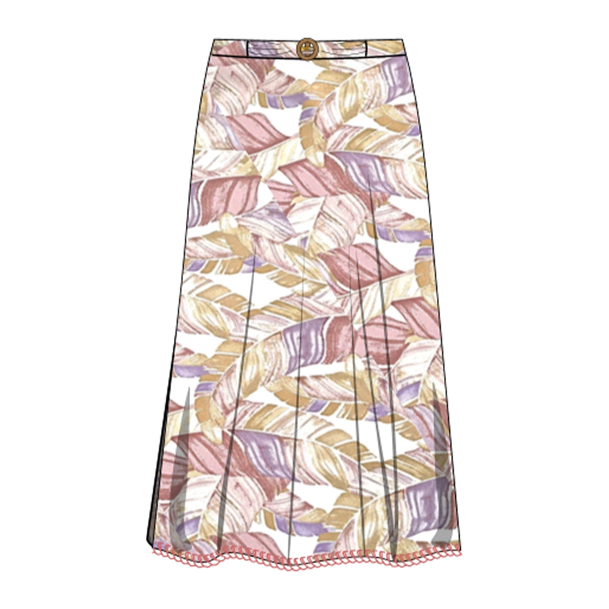 Falda estampada Antonieta